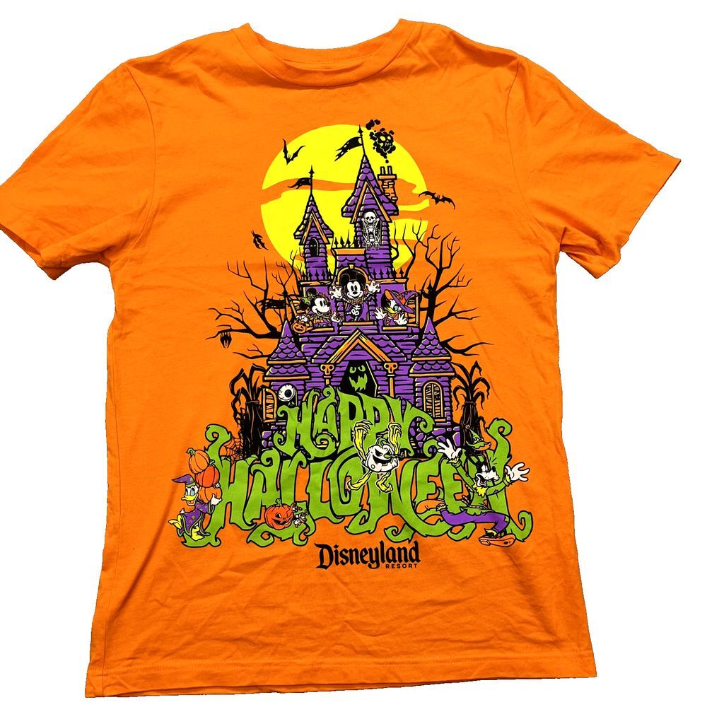 2024 Disney World Happy‎ Halloween T Shirt Size S Spooky Autumn